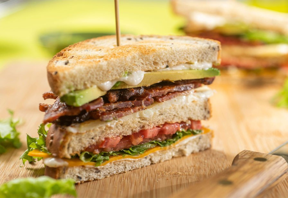 Avocado Club Sandwich
