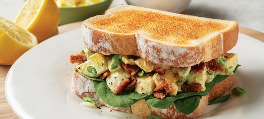 Avocado Egg and Bacon